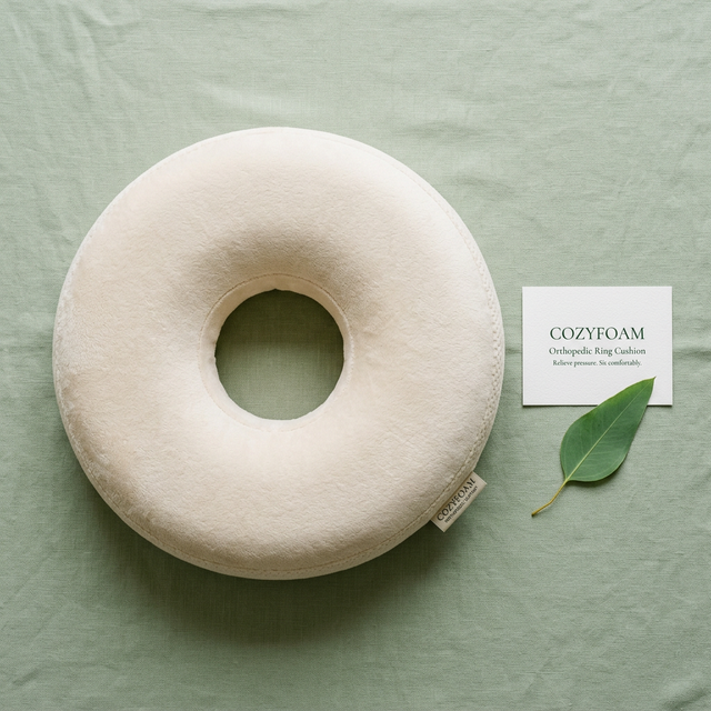 Packshot con vista dall'alto su sfondo delicato